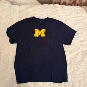 Michigan College M shirt